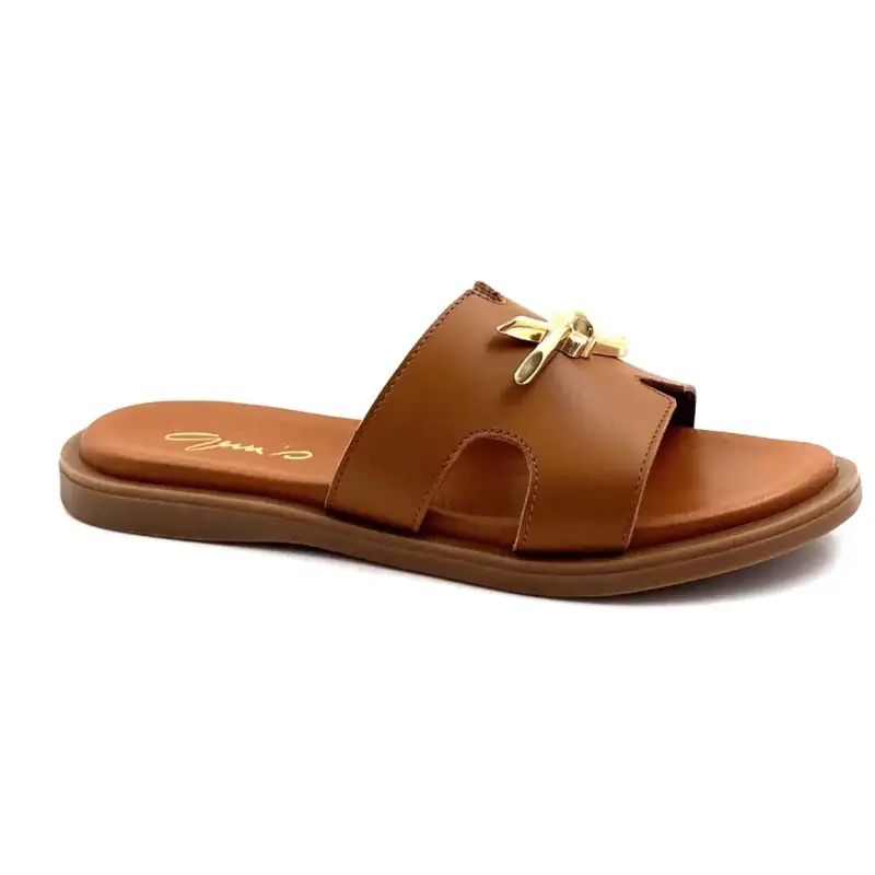 Ivoire 27282Pe Lucilla Camel Leather Ivoire Chaussures