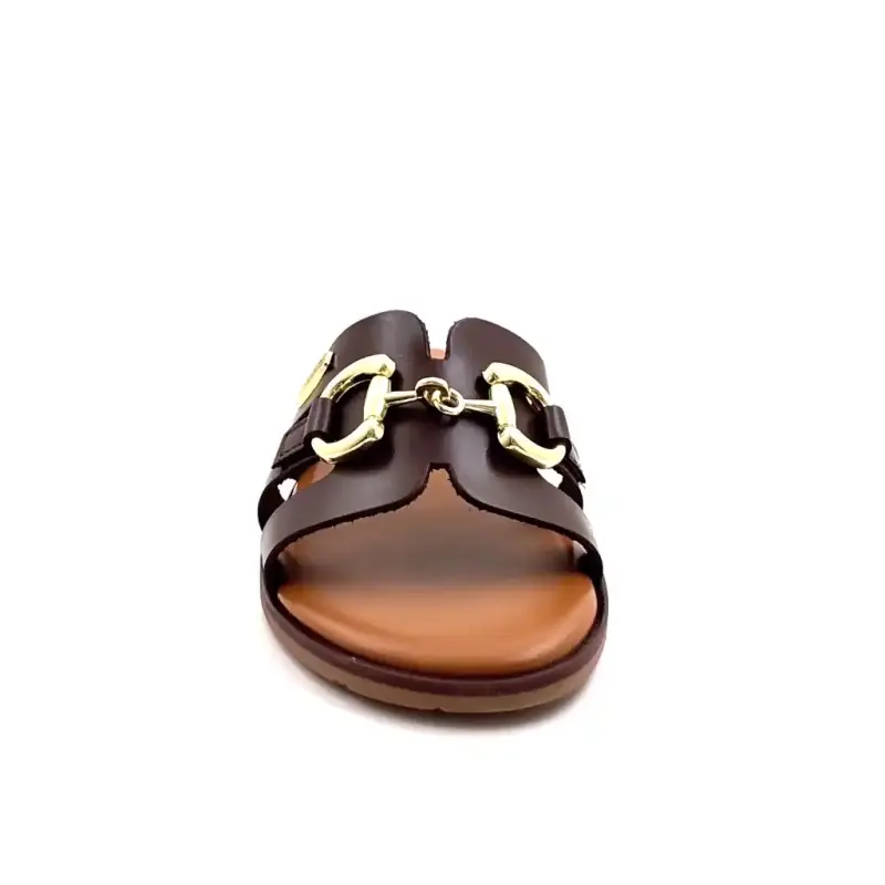 Les Tropeziennes C331207 Hamia Καφέ Δέρμα Ivoire Chaussures