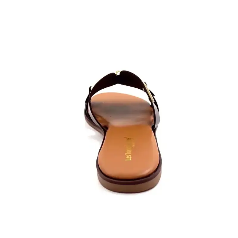 Les Tropeziennes C331207 Hamia brunt skinn Ivoire Chaussures