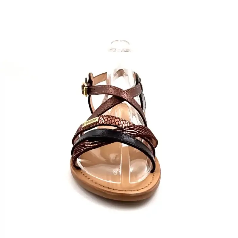 Les Tropeziennes C331282 Hapaxgum Lær Multi Brun Ivoire Chaussures