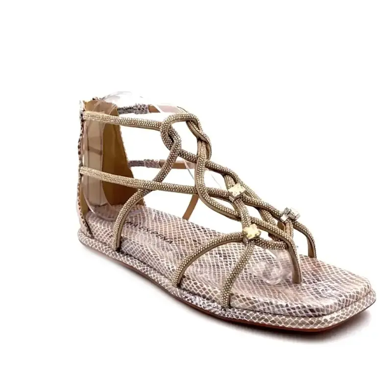 Alma En Pena 51501 Textiel & Strasse Taupe Ivoire Chaussures