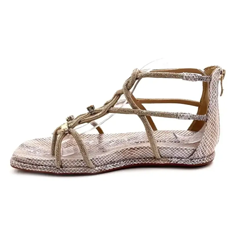 Alma En Pena 51501 Tekstylia i Strasse Taupe Ivoire Chaussures