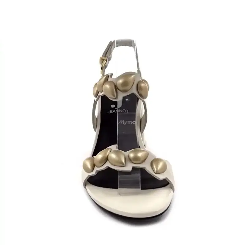 Jeannot 624 Magnum Lær Off White Ivoire Chaussures