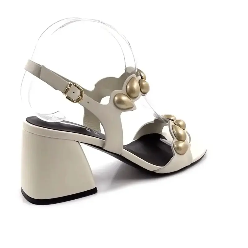 Jeannot 624 Magnum leren off-white Ivoire Chaussures