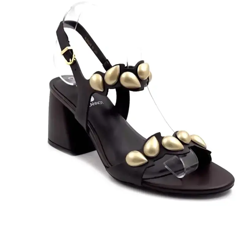 Jeannot 624 Magnum Læder Chokolade Ivoire Chaussures