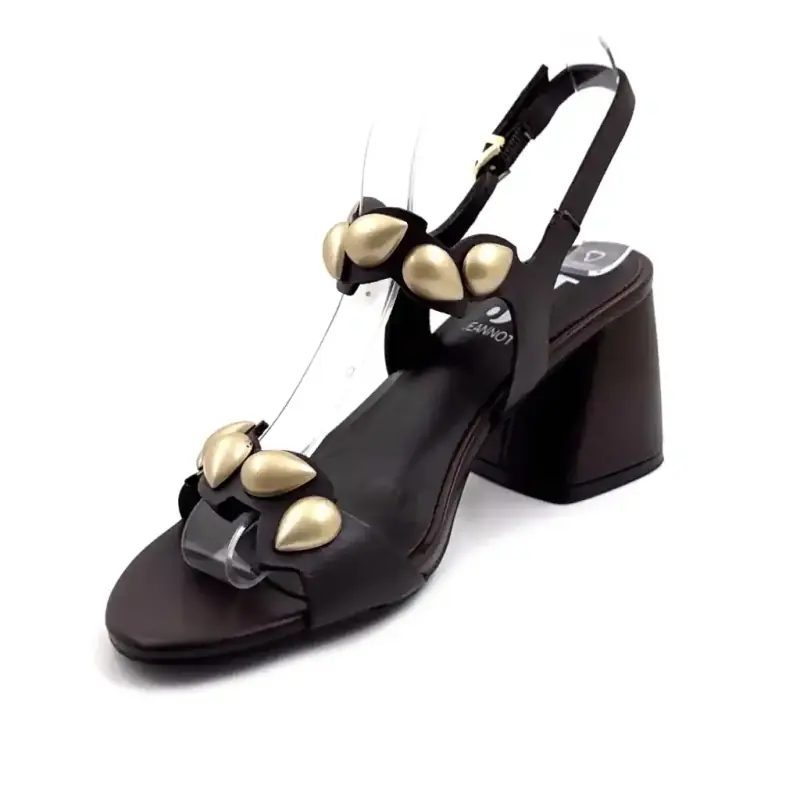 Jeannot 624 Magnum Δέρμα Σοκολάτα Ivoire Chaussures