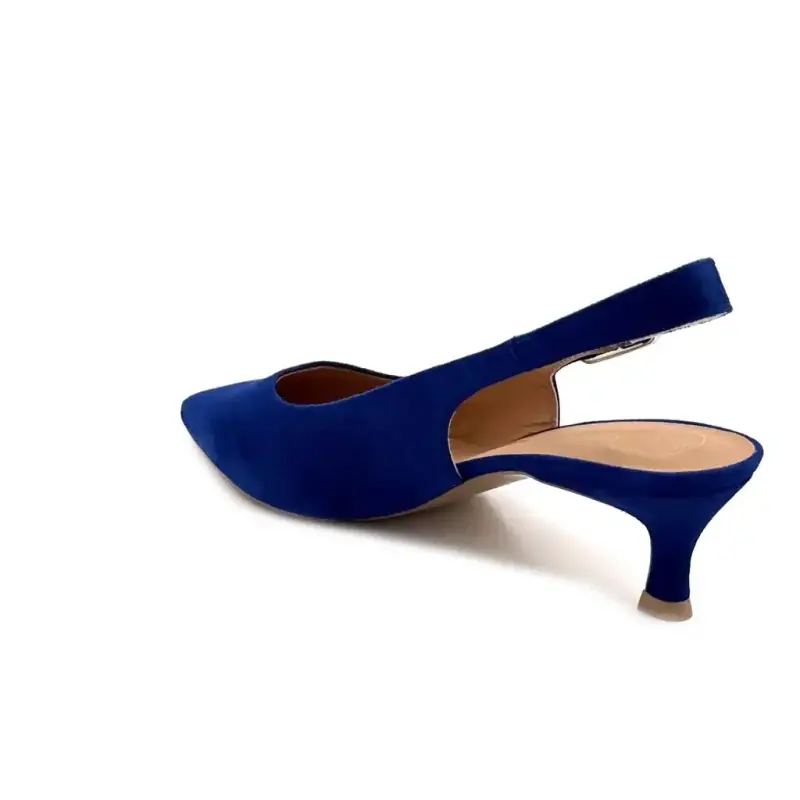 Unisa ibon 26 ks Blue Suede Ivoire Chaussures