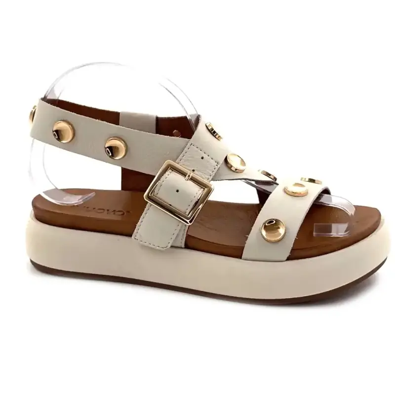 Inuovo A96060 krémszínű bőr Ivoire Chaussures