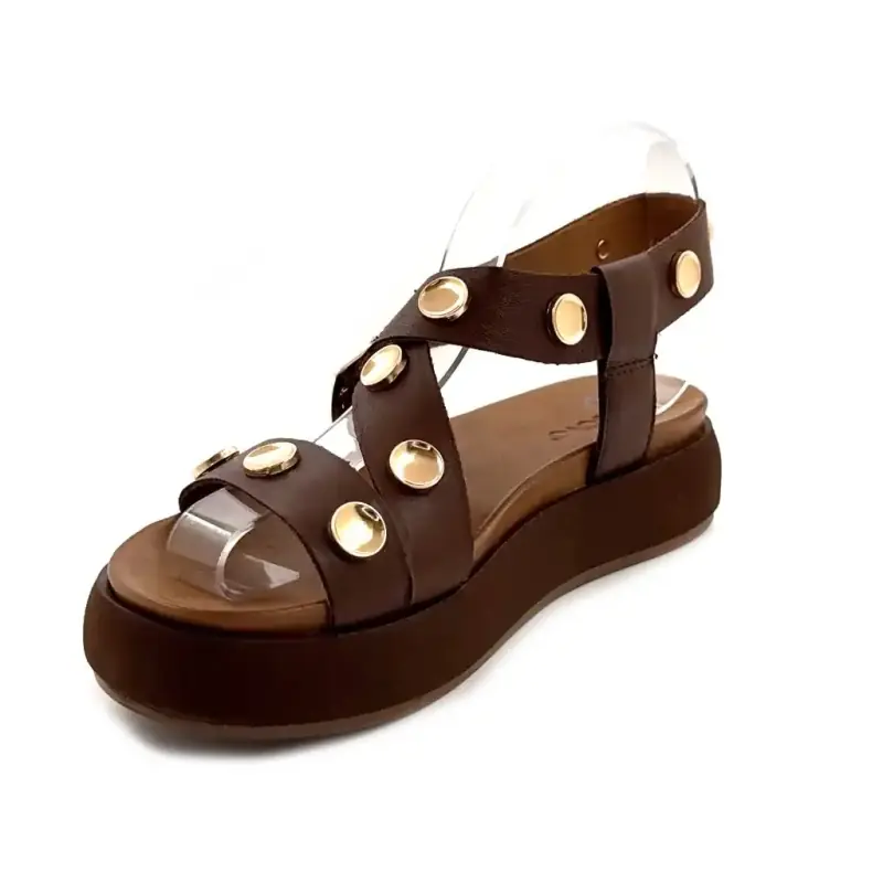 Inuovo A96060 Piele maro Ivoire Chaussures