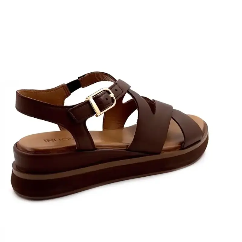 Inuovo 113120 Pelle Marrone Ivoire Chaussures