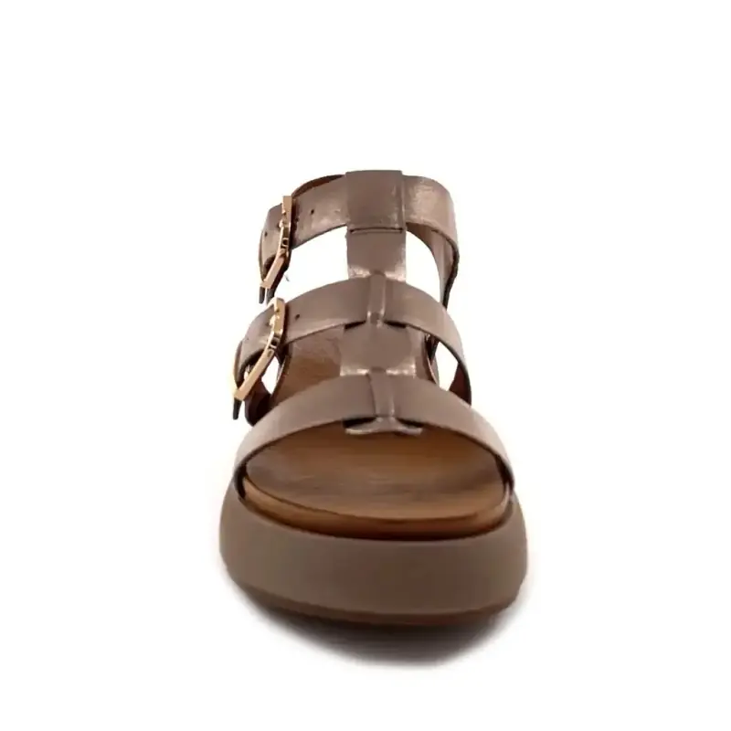 Inuovo a96046 Cuero bronce Ivoire Chaussures