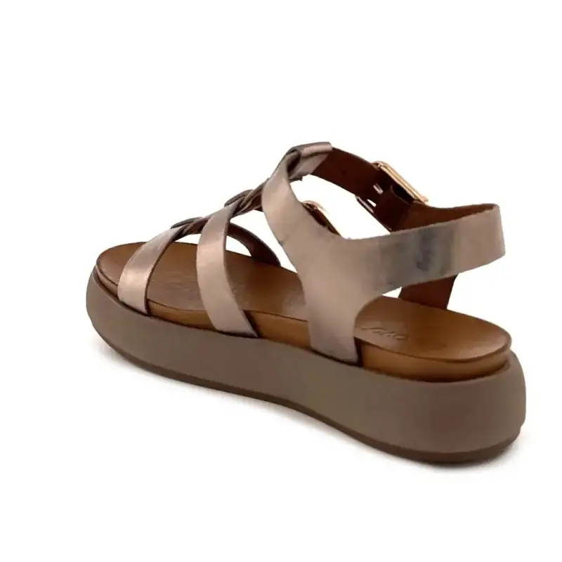 Inuovo a96046 Χάλκινο Δέρμα Ivoire Chaussures