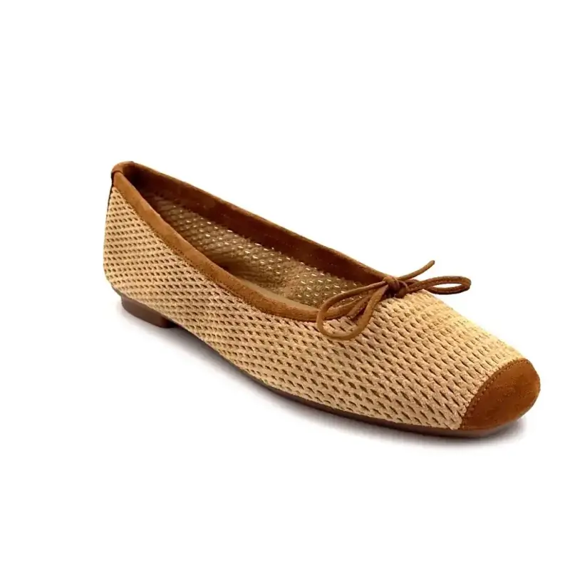 Reqins Harmony Perfo Pelle scamosciata beige Ivoire Chaussures