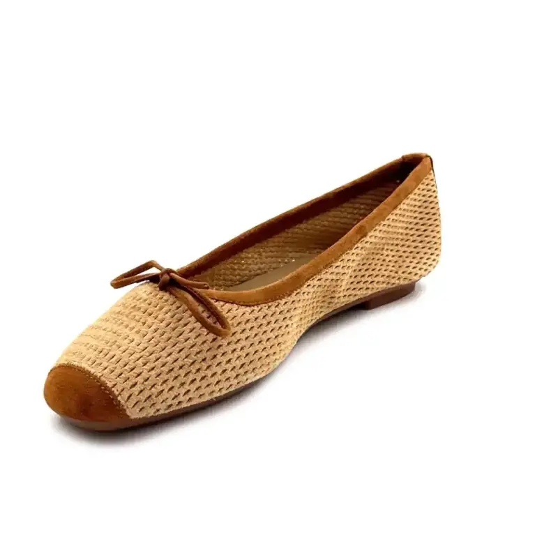 Reqins Harmony Perfo Beige Ruskind Ivoire Chaussures