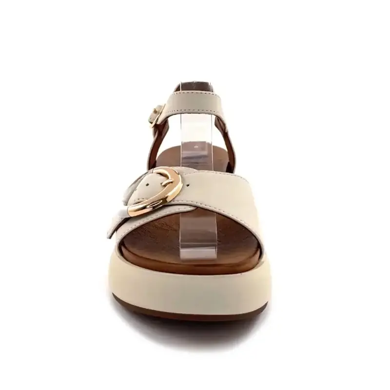 Inuovo a96068 Cuir Crème Ivoire Chaussures