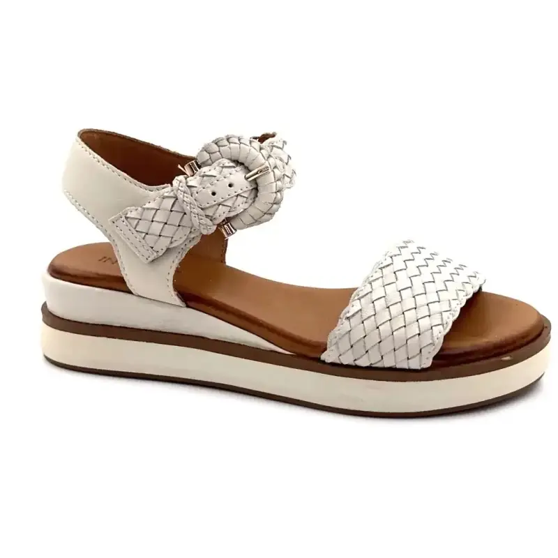 Inuovo 113031 Kremfarget skinn Ivoire Chaussures