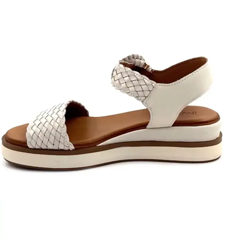 Inuovo 113031 krémszínű bőr Ivoire Chaussures