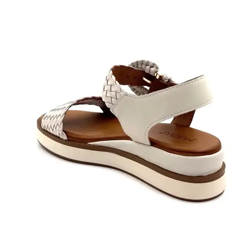 Inuovo 113031 Couro Creme Ivoire Chaussures