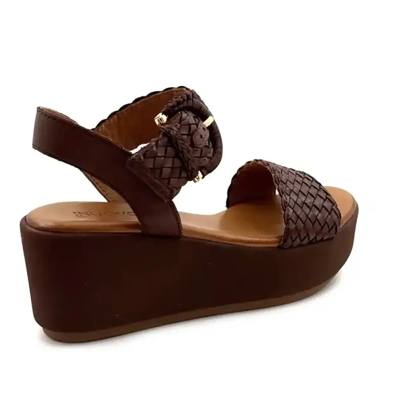 Inuovo 123035 Brązowa skóra Ivoire Chaussures