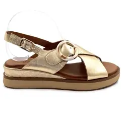 Sandale cu platformă Inuovo 113138, piele aurie %price%