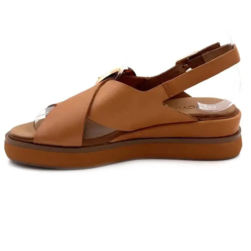 Inuovo 113138 Cuir Marron Ivoire Chaussures