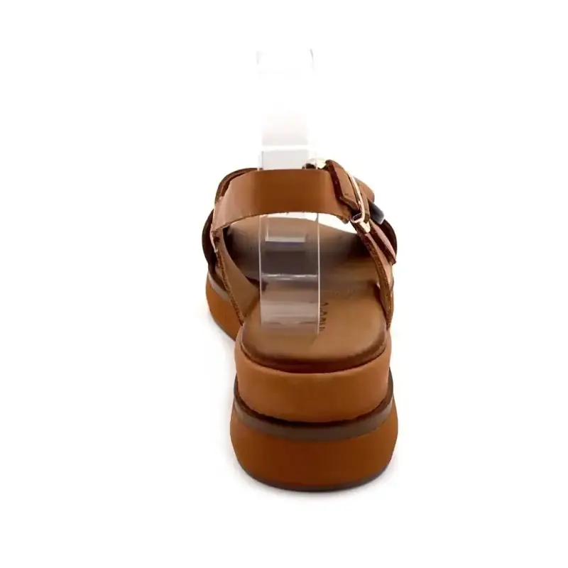 Inuovo 113138 Cuir Marron Ivoire Chaussures