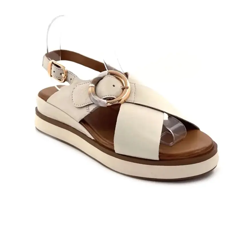 Inuovo 113138 Pelle color crema Ivoire Chaussures