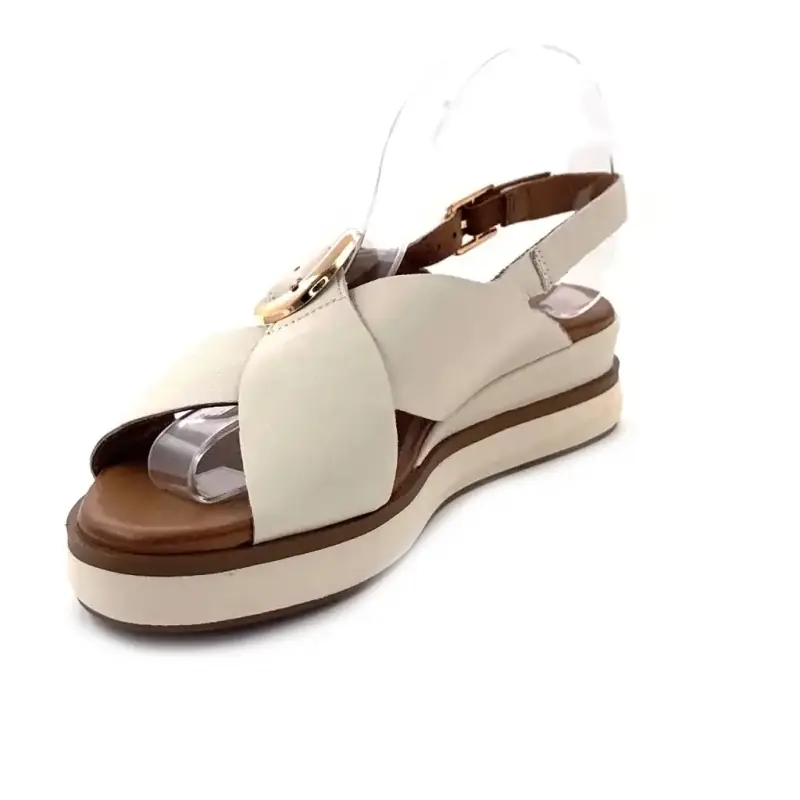 Inuovo 113138 Cuir Crème Ivoire Chaussures