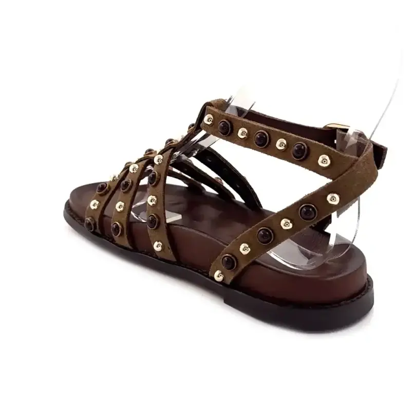 Inuovo D51002 Mocka Sigaro Ivoire Chaussures