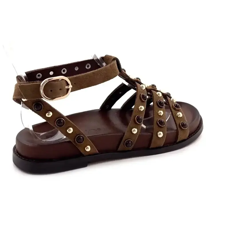 Inuovo D51002 Zamsz Sigaro Ivoire Chaussures