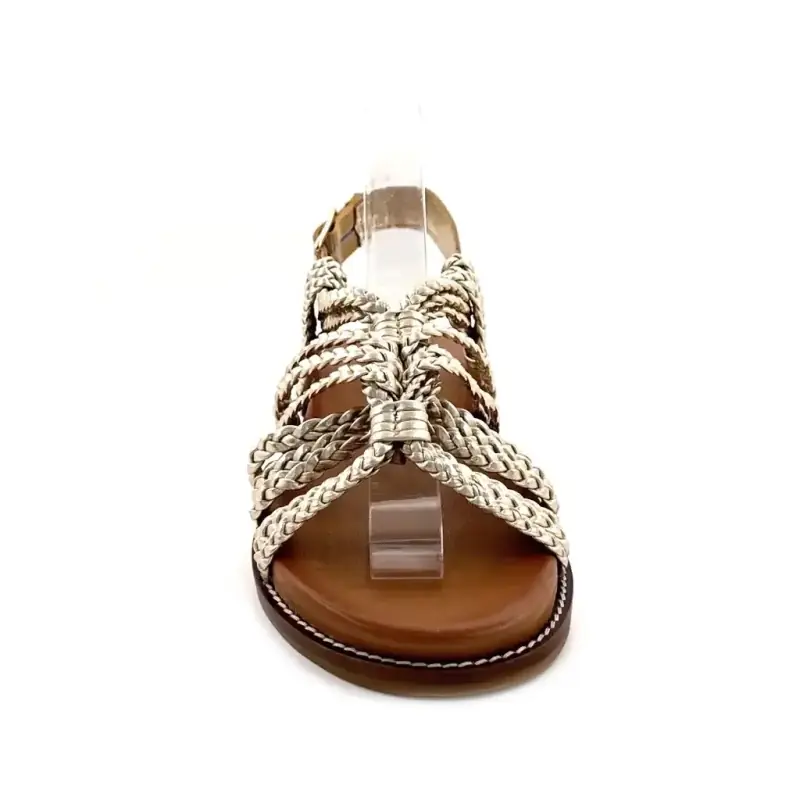 Inuovo h26409 arany fonott bőr Ivoire Chaussures