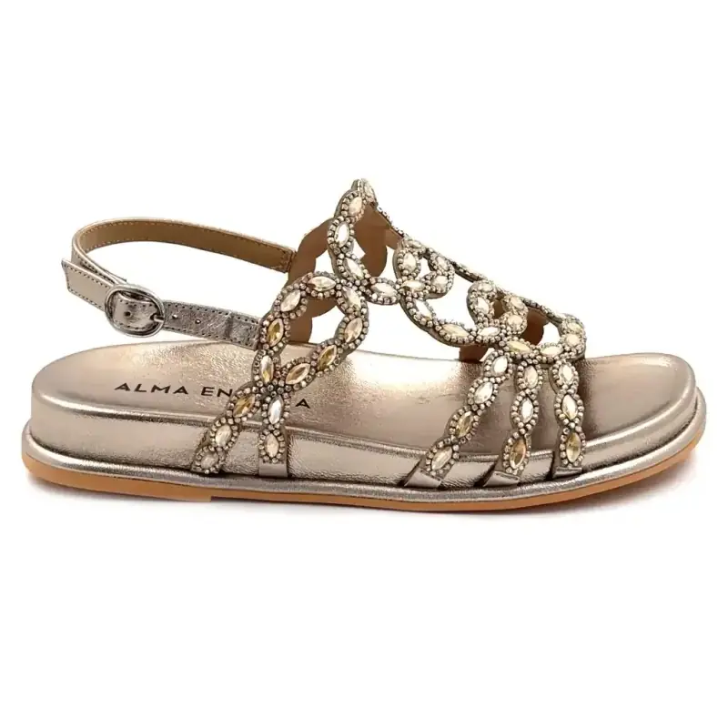 Sandales Alma En Pena 7102 Strass Cuir Bronze 149,00&nbsp;€
