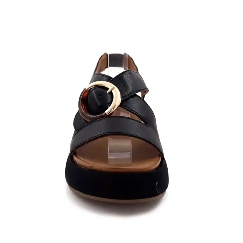 Inuovo A96067 Pelle nera Ivoire Chaussures