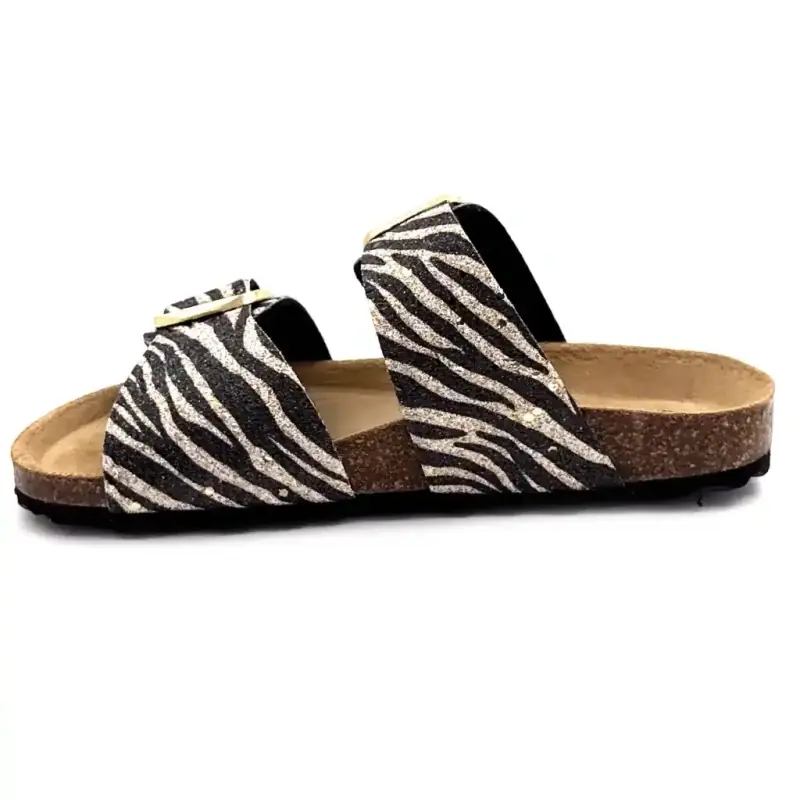 Ivoire 15-71-9822-001 Glitter Zebra Ivoire Chaussures