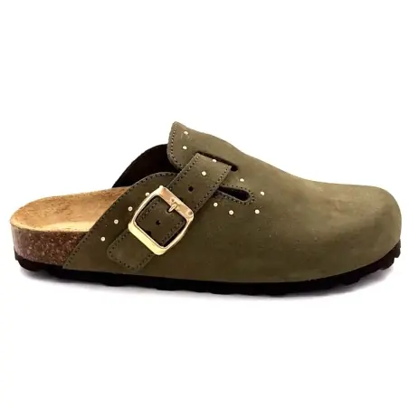 Ivoire træsko 15-71-15225 Khaki Læder 79,00&nbsp;€