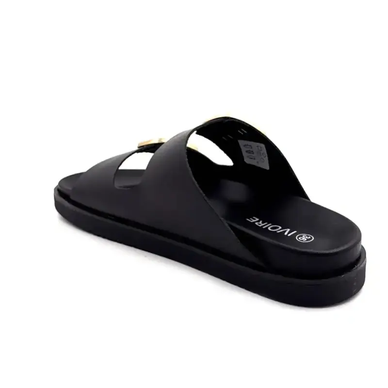 Ivoire 1-71-16188- Svart skinn Ivoire Chaussures