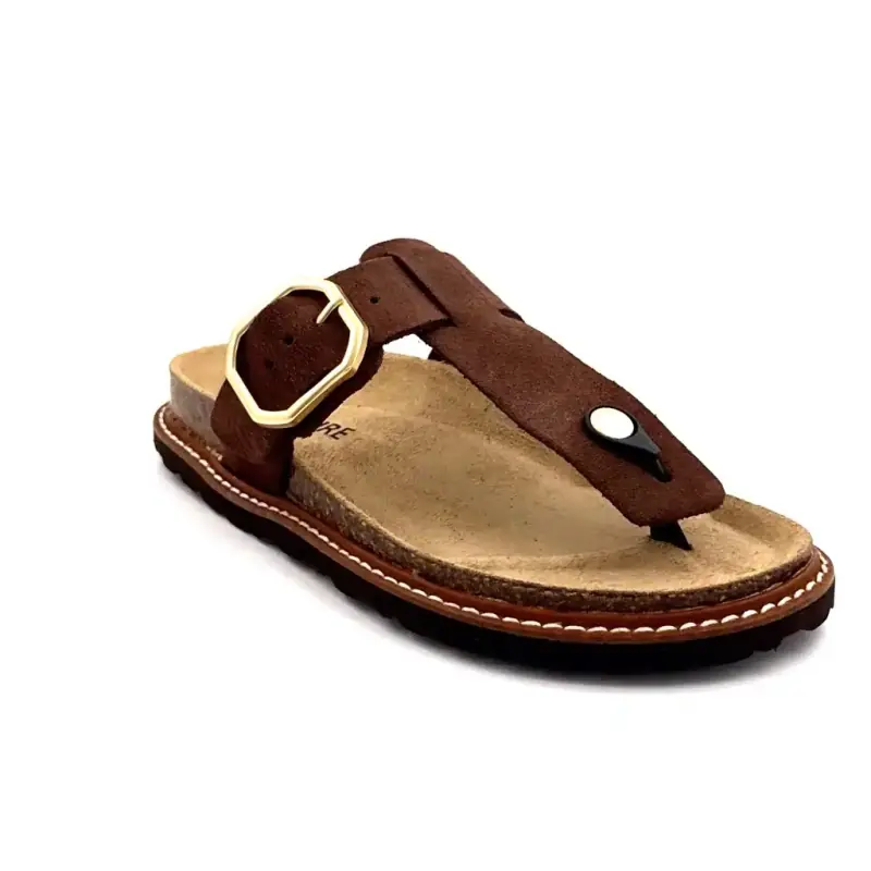 Ivoire 15-71-16023-406 Daim Marron Ivoire Chaussures