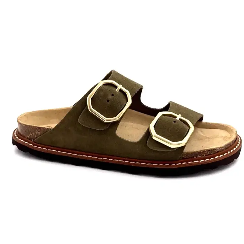 Ivoire 15-71-16170 Khaki leer Ivoire Chaussures