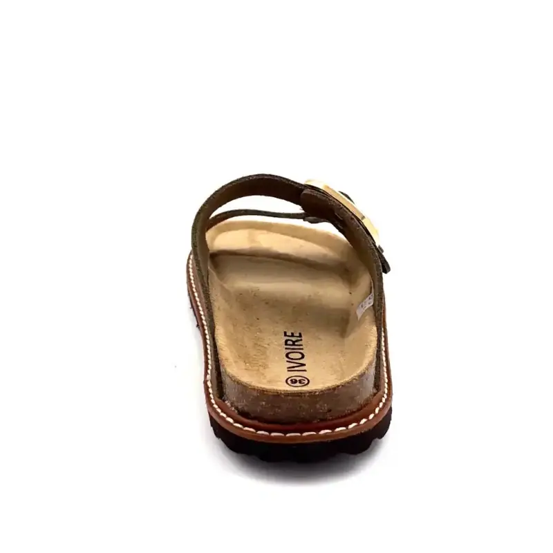 Ivoire 15-71-16170 Kakifarget skinn Ivoire Chaussures