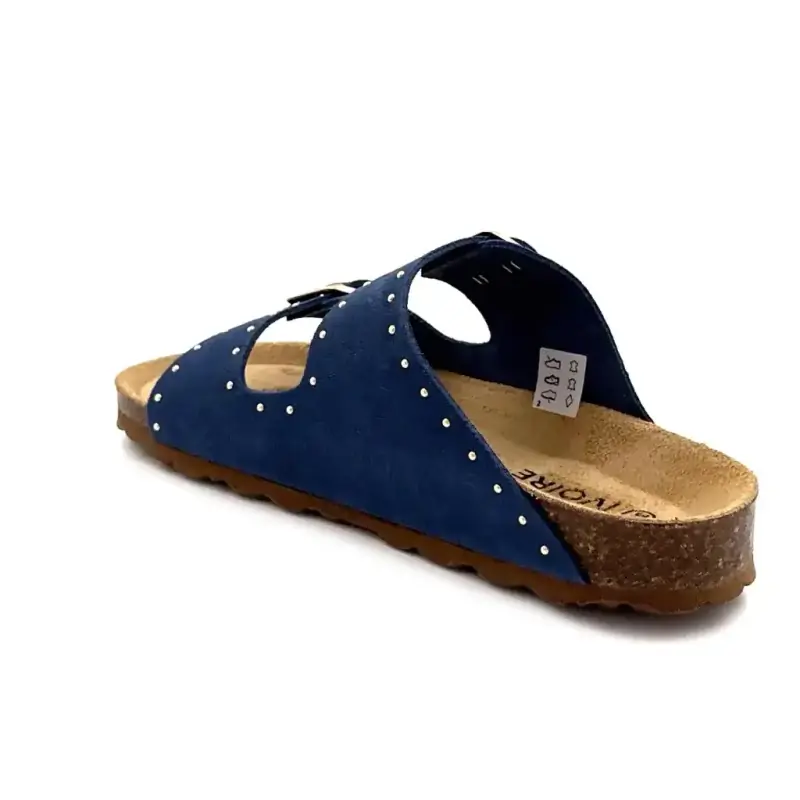 Ivoire 15-71-13843- Kék velúr Ivoire Chaussures