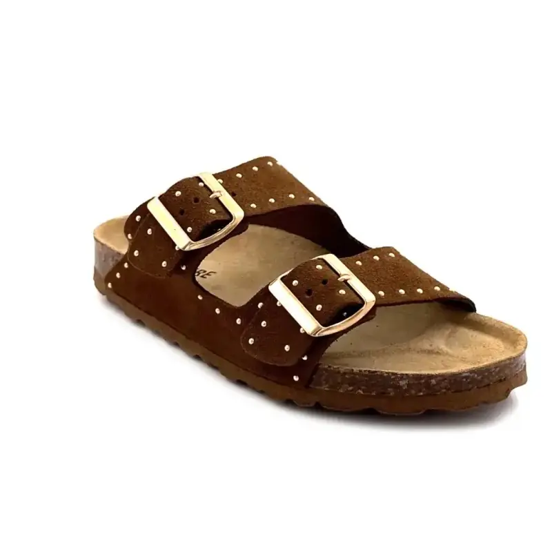 Ivoire 15-71-13843- Barna velúr Ivoire Chaussures