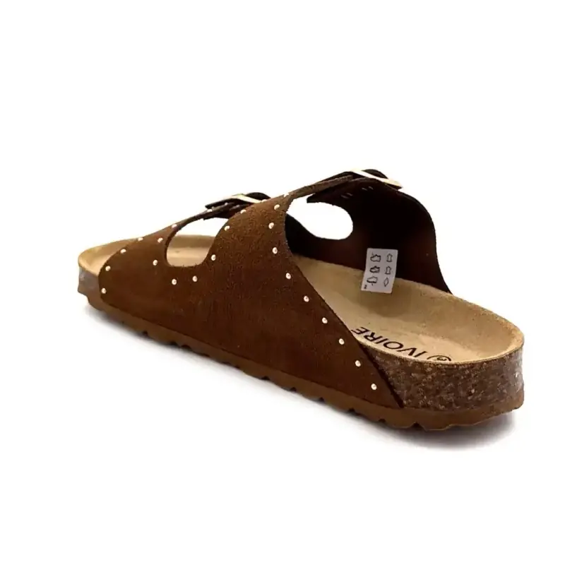 Ivoire 15-71-13843- Brun semsket skinn Ivoire Chaussures