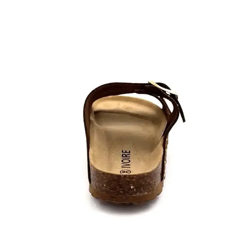 Ivoire 15-71-13843- Barna velúr Ivoire Chaussures