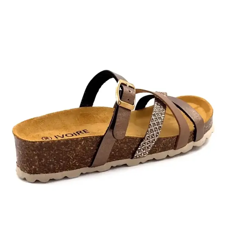 Ivoire 15-68-9658 Bronze Marrom Ivoire Chaussures