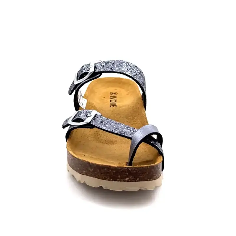 Ivoire 15-68-10506 Azul com Glitter Ivoire Chaussures