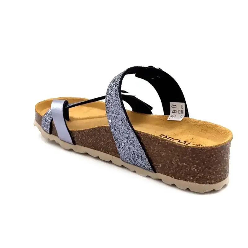 Ivoire 15-68-10506 Glitter Blue Ivoire Chaussures