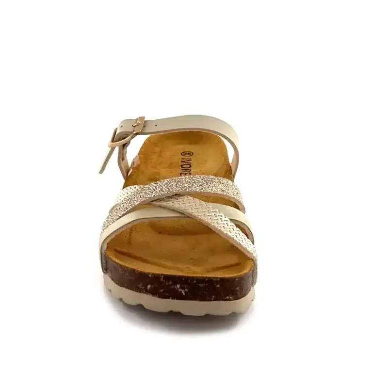 Ivoire 15-68-9658 Goud & Beige Ivoire Chaussures
