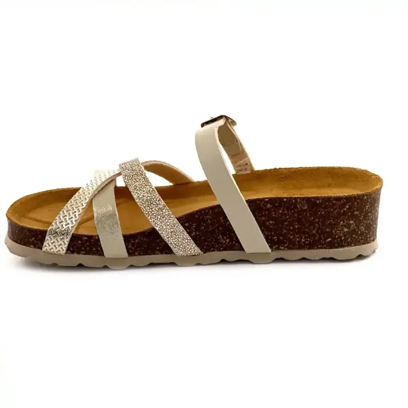 Ivoire 15-68-9658 Goud & Beige Ivoire Chaussures