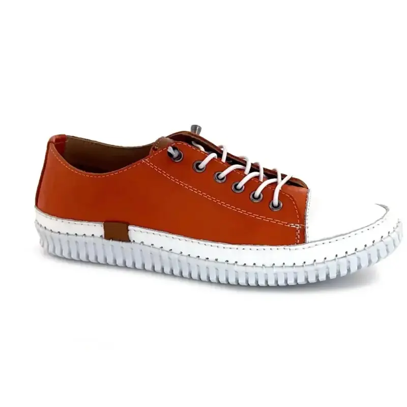 Ivoire 032 162-1 Cuir Orange Ivoire Chaussures