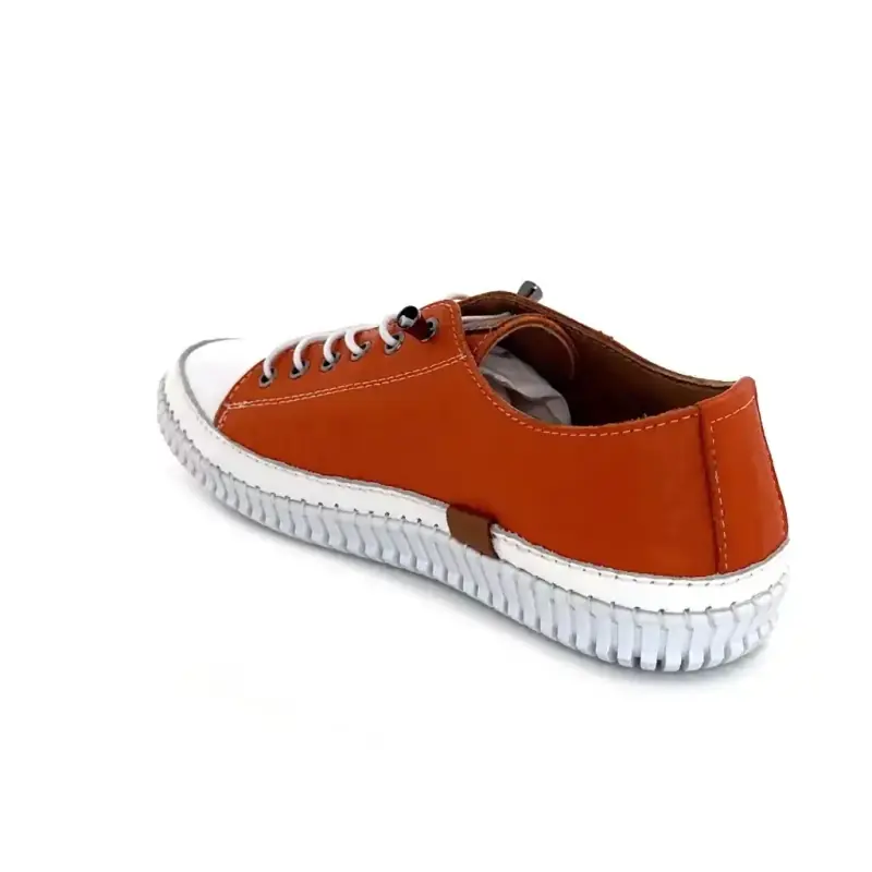 Ivoire 032 162-1 Orange Läder Ivoire Chaussures